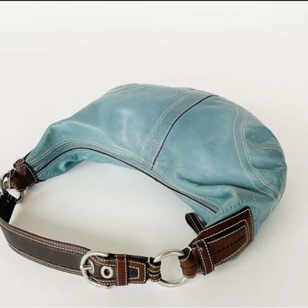 ISO: Coach Blue Leather Hobo Bag